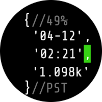 Programmers Code 1 Watch Face