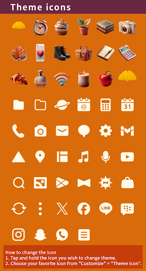 Yellow Trail Theme +HOME Screenshot 3