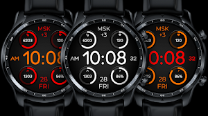 Digital ASIA Sport Watch face Screenshot 0