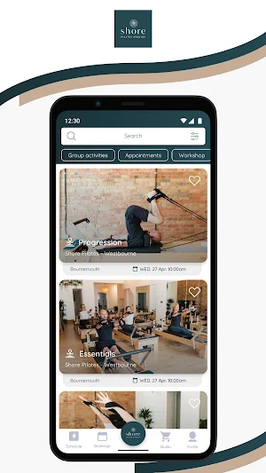 Shore Pilates Studios Screenshot 0