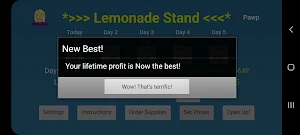 Lemonade Stand Screenshot 2