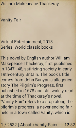 Vanity Fair Screenshot 1
