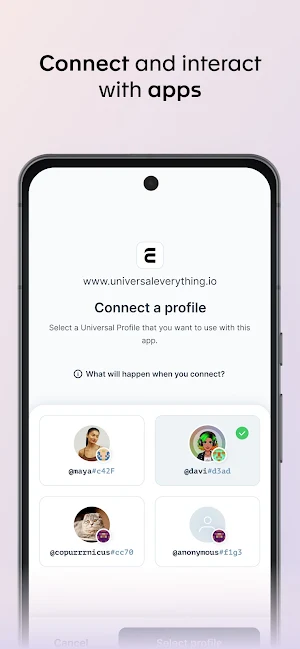 Universal Profiles Screenshot 3
