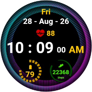 Snake Skin Watch Face Screenshot 1
