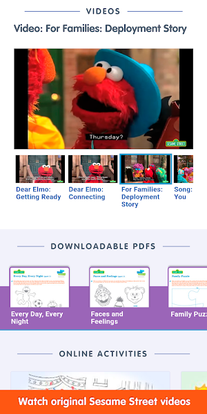 Sesame for Military Families Screenshot 2