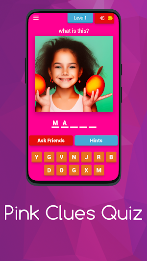 Pink's Clues Quiz Screenshot 0