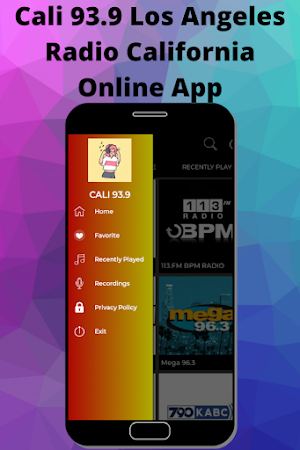 Cali 93.9 Los Angeles Radio California Online App Screenshot 2