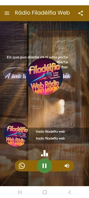 Rádio Filadélfia Web Screenshot 0