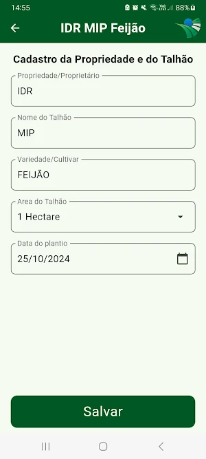 IDR MIP Feijão Screenshot 3