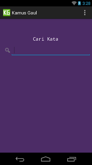 Kamus Gaul Keren Screenshot 0