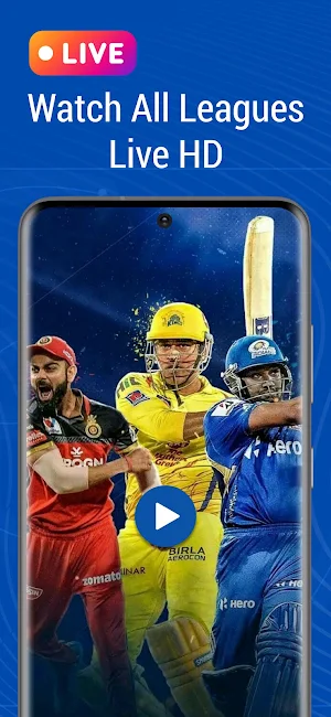 Live Cricket TV HD Streaming Screenshot 2