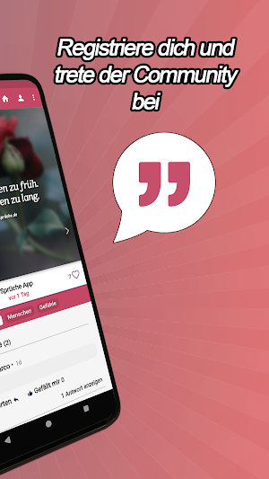 Sprüche App - Leben und Karma Screenshot 2