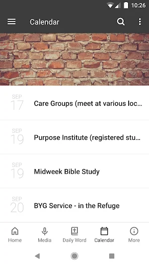 Bethel UPC Screenshot 2