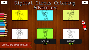 Digital Circus Coloring Screenshot 0