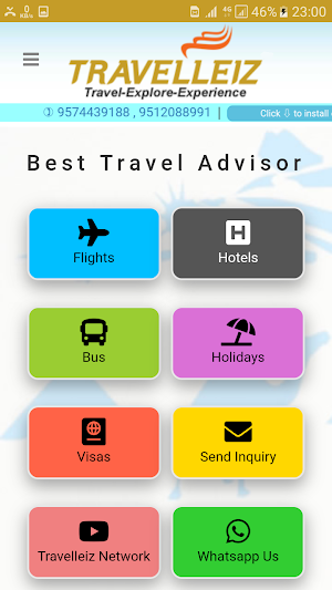 Travelleiz - Book Flights, Hot Screenshot 0