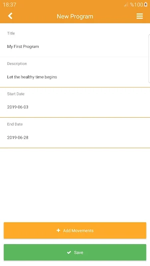Fitness Board Screenshot 3