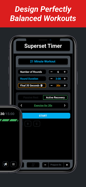 Boxing Round & Interval Timer Screenshot 2