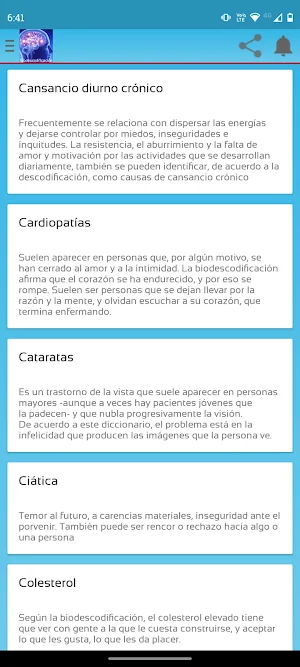 Diccionario de Bio Screenshot 1