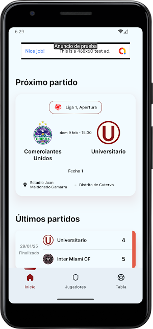 Club Universitario Screenshot 0