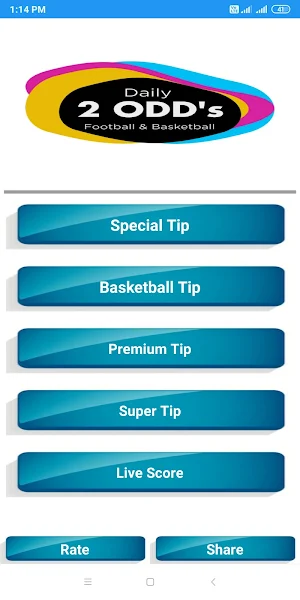 2 ODD's Football & Basketball Screenshot 1