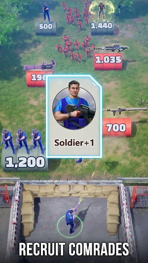 Frontline War Survival Screenshot 1