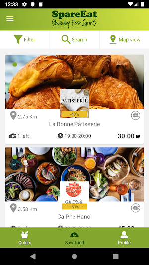 SpareEat Screenshot 2