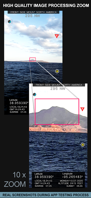 GPS Photo Stamp Cam with Zoom Screenshot 3