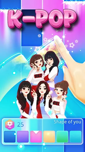 K-Pop Piano Tiles Screenshot 0