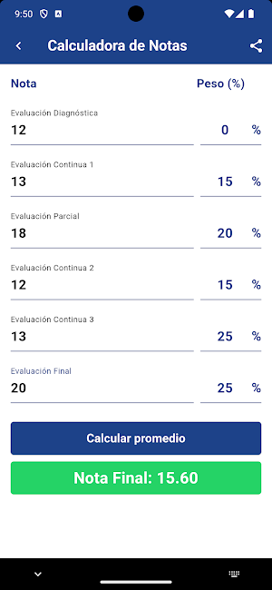 UCSUR Notas Screenshot 2