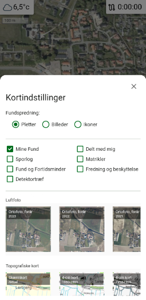 DIME+ Metaldetektorfund Screenshot 1