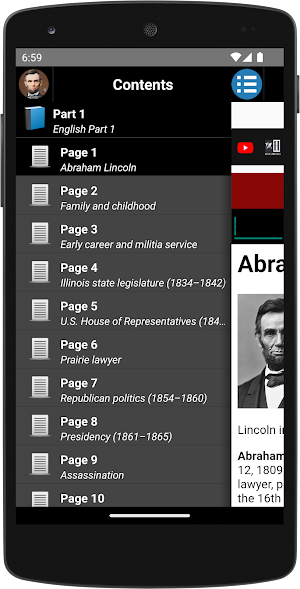 Abraham Lincoln - Biography Screenshot 0