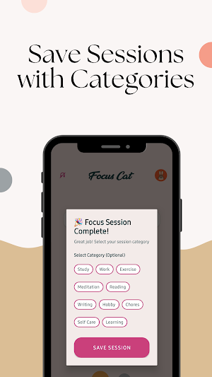 Focus Cat - Pomodoro Timer Screenshot 2