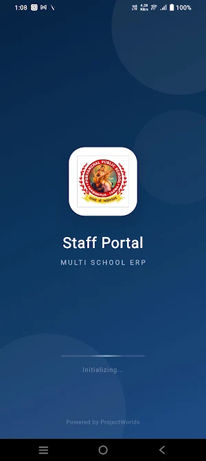 Purvanchal Staff App Screenshot 1