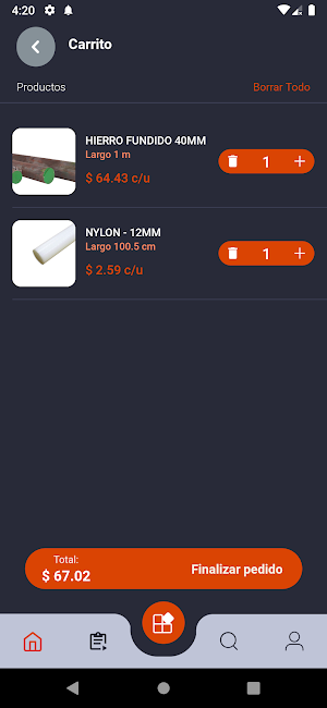 Metales Hidalgo Screenshot 2