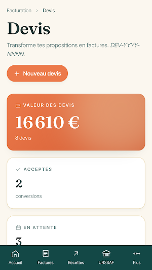 Facture&Co Screenshot 2