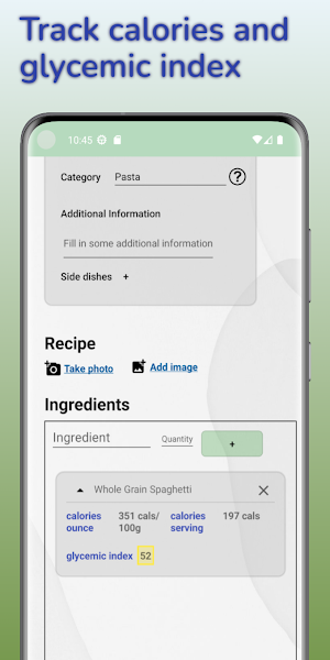 Food Log Journal -Diet Tracker Screenshot 3
