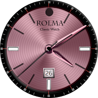 Rolma Metallic PINK Watchface