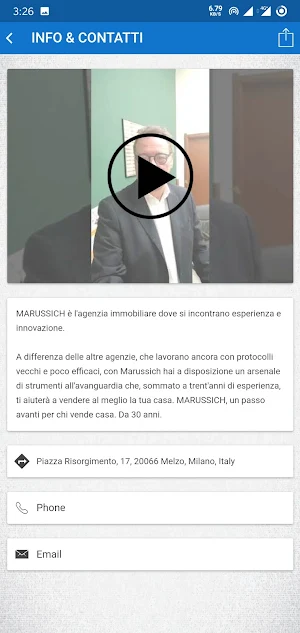 MARUSSICH Immobiliare Screenshot 1
