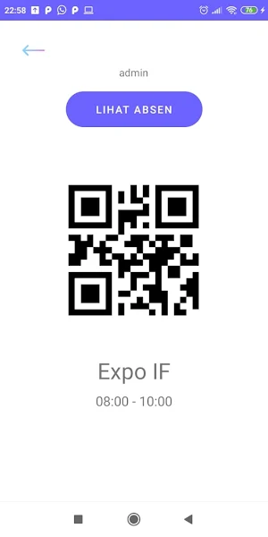 Presensi Barcode Screenshot 2
