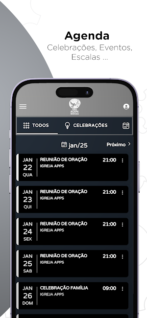 ÁgapeApp Screenshot 3