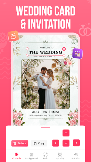 Invitation Maker & Card Maker Screenshot 2