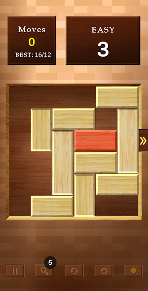 Move the Block - Unblock Woode Screenshot 2