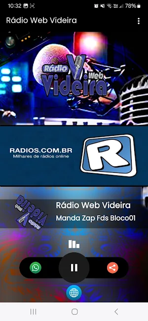 Rádio Web Videira Screenshot 0
