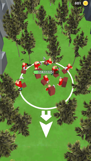 Lumberjack Crowd Screenshot 1