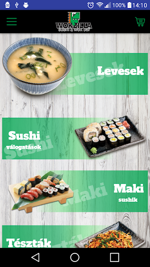 Wokzilla sushi & wok bar Screenshot 0
