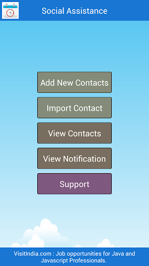Social Assistance @Primosoft Screenshot 0