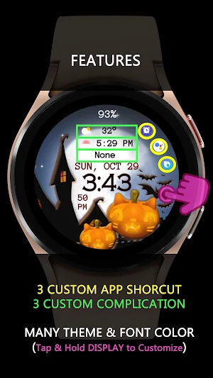 rens watchface44 [Halloween] Screenshot 1