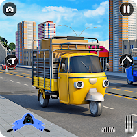 City Tuk Tuk Rickshaw Games 3D
