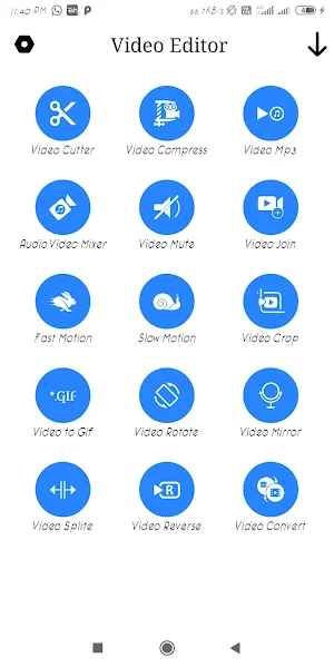All in One Video Editing App Screenshot 0