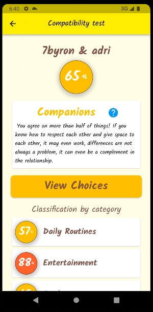 Compatibility test Screenshot 2